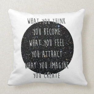 Coussin Loi d'attraction