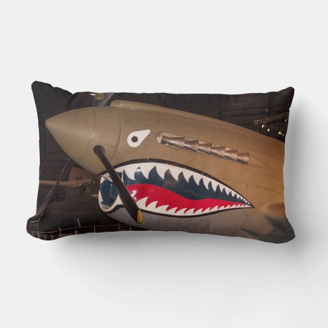 Coussin lombaire d'avion de combat de P-40 Warhawk (Recto)