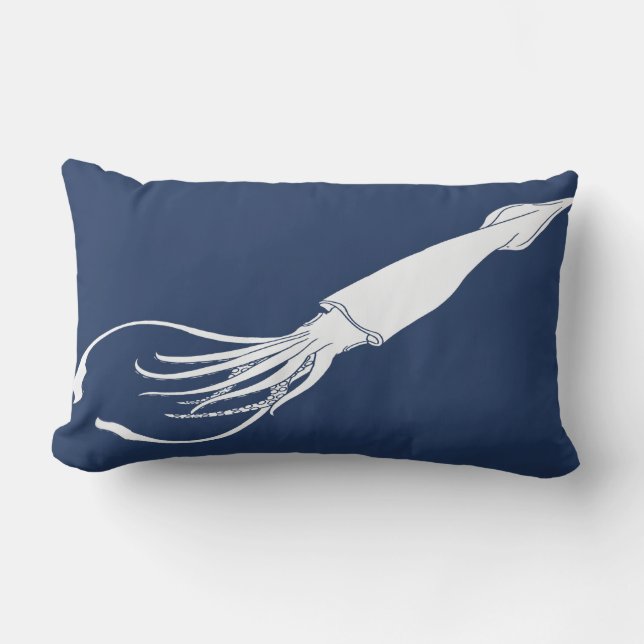 Coussin lombaire de calmar nautique (Recto)