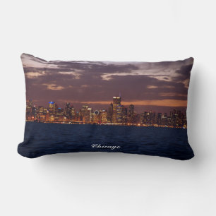 Coussin lombaire de Chicago Skyline