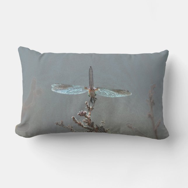 Coussin lombaire de libellule (Recto)