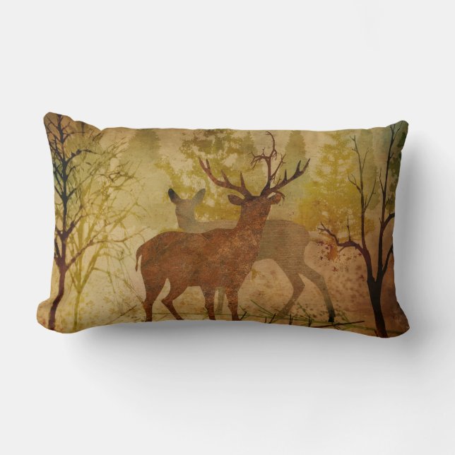 Coussin lombaire de règne d'automne (Recto)