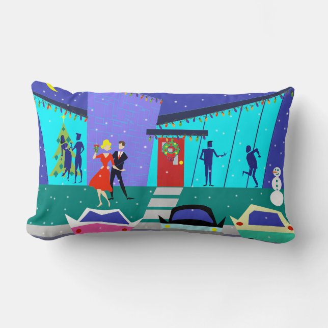 Coussin lombaire de rétro de vacances partie de (Recto)