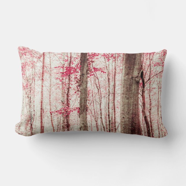 Coussin lombaire de rose et de brun (Recto)