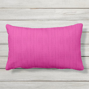 Coussin lombaire extérieur de texture rose