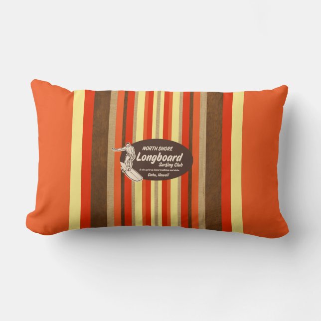 Coussin lombaire réversible de planche de surf (Recto)