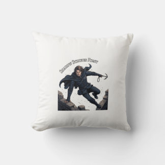 Coussin L'Ombre Frappe en Premier