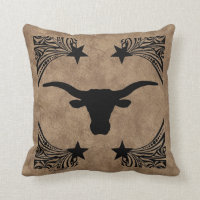 Longhorn Steer Silhouette