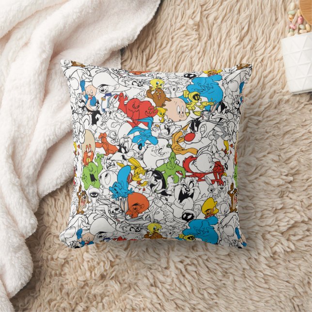 Coussin LOONEY TUNES™ Color Pop Motif (Couverture)