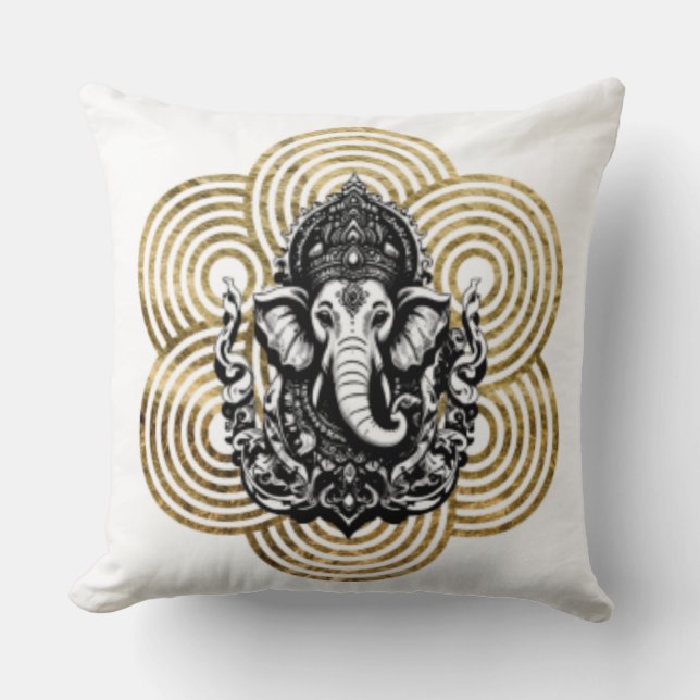 Coussin Lord Ganesha (Recto)
