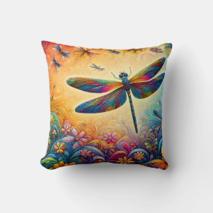 Coussin L'Oreiller à lancer de la libellule