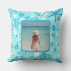Coussin L'oreiller de la maison de plage des Johnson, joli