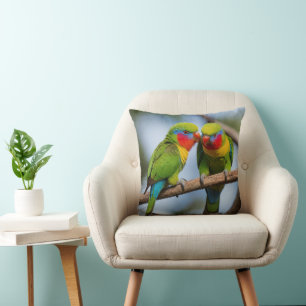 Coussin Lorikeets arc-en-ciel