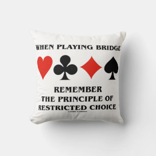 Coussin Lors de la lecture du principe du choix restreint