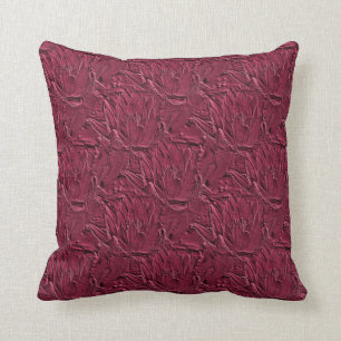 Coussin Lotus Blossom En Motif D'Art Fleur Rouge