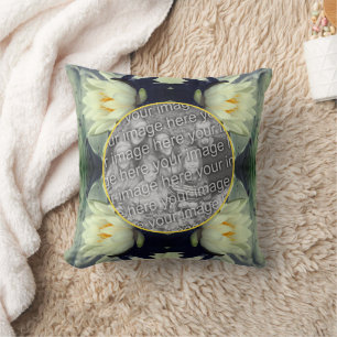 Coussin Lotus Water Lily Flower Créez votre propre photo