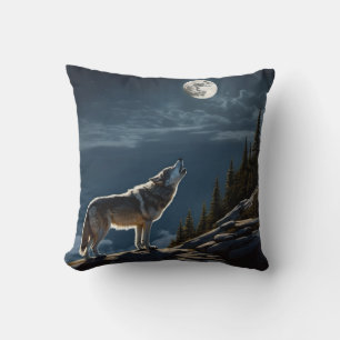 Coussin Loup