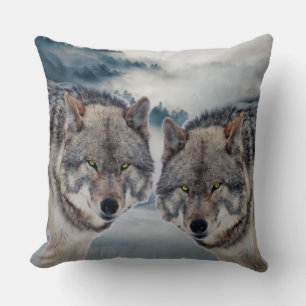 Coussin Loups