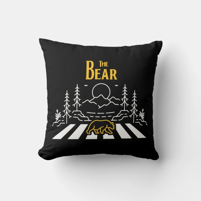 Coussin L'Ours (Recto)