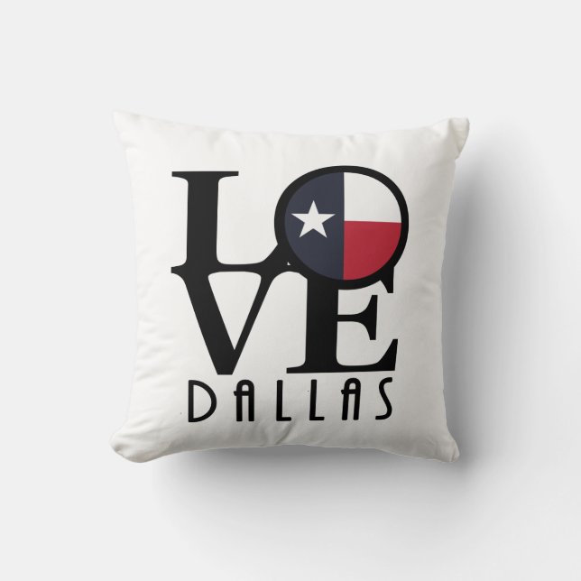 Coussin LOVE Dallas (Recto)