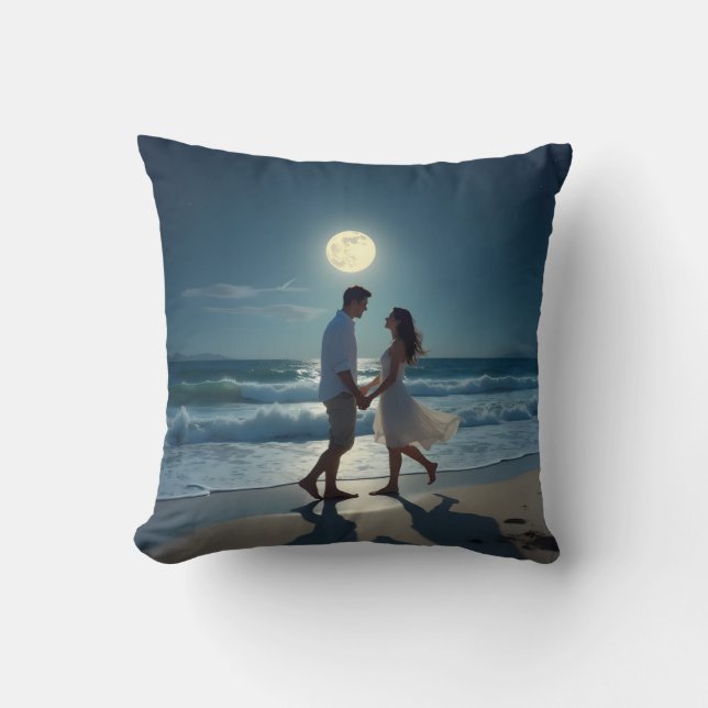 Coussin Love Dance Moon Pillow (Recto)