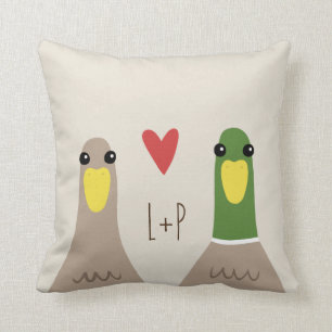 Coussin Love Ducks