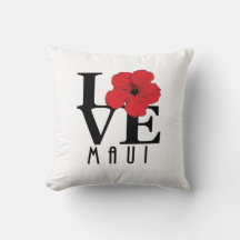 LOVE Maui Red Hibiscus