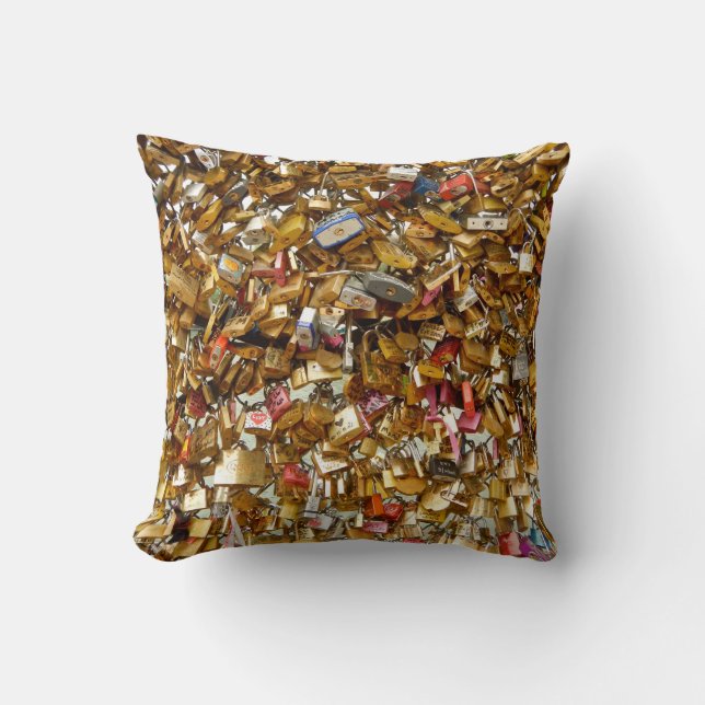 Coussin Love Padlocks (Recto)