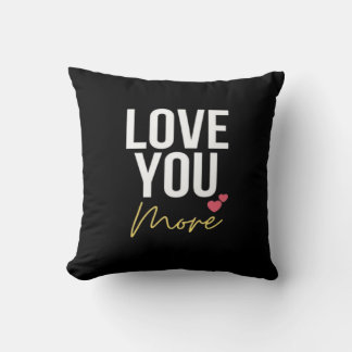 Coussin Love You More Elegant Style 