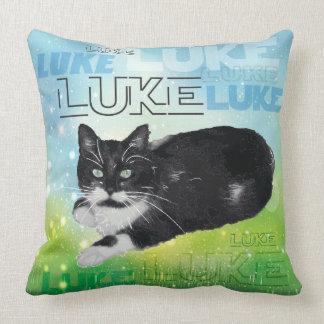 Coussin LUC le chat