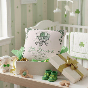 Coussin Lucky Little Merci Jour de la Saint Patrick Baby s