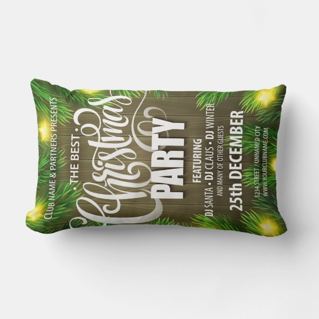 Coussin Lumbar 13 pouces x 21 pouces (Recto)