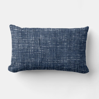 Coussin Lumbar bleu de la marine Indigo