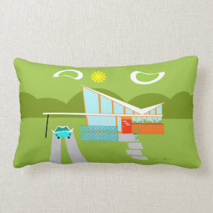 Coussin Lumbar de la maison Retro Palm Springs