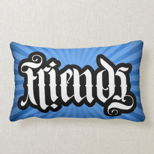 Coussin Lumbar de l'Ambigramme FlipScript