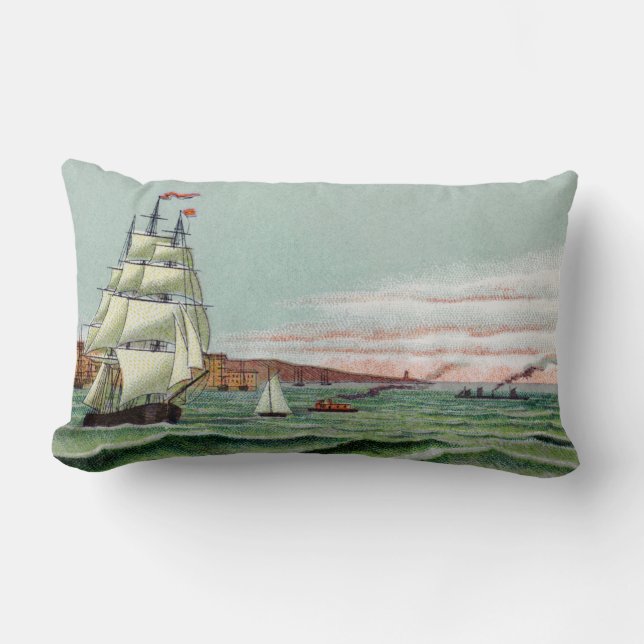 Coussin Lumbar de l'île Block (Recto)