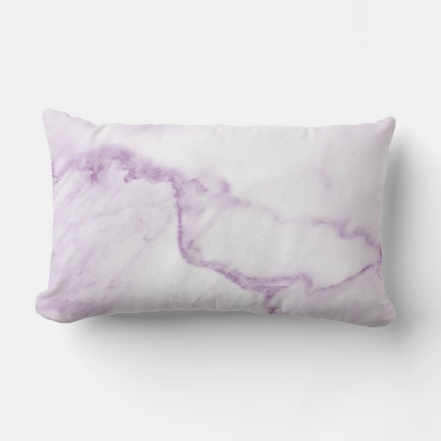 Coussin Lumbar en marbre violet (Recto)