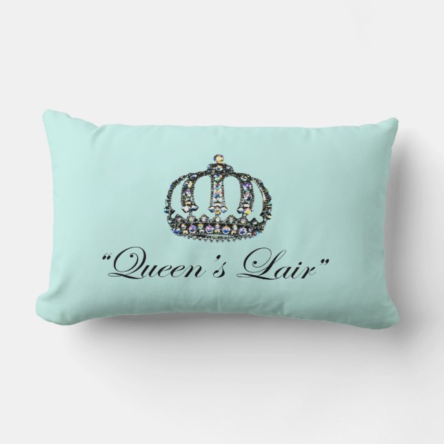 coussin Lumbar "Queen's Lair" (Recto)