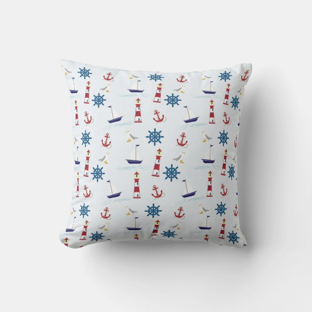 Coussin Lumière côtière (Recto)