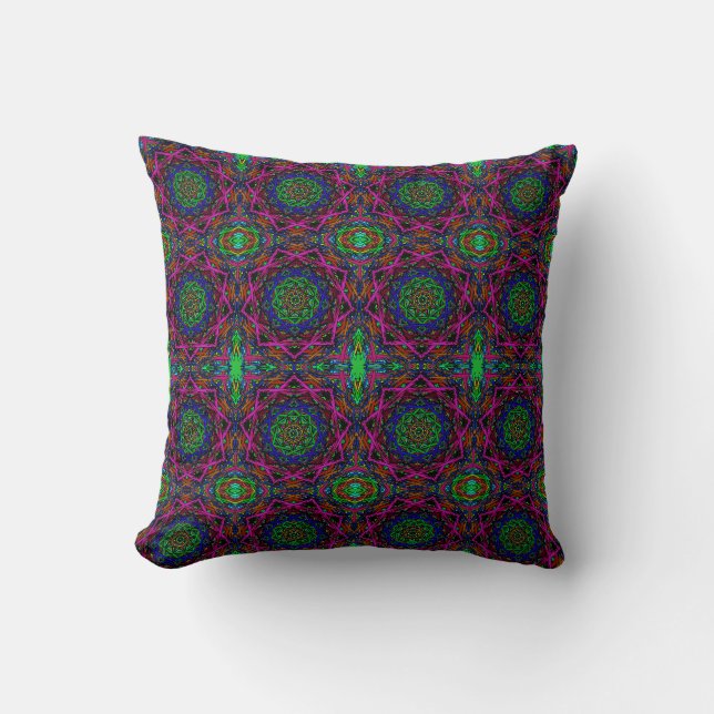 Coussin lumière noire (Recto)