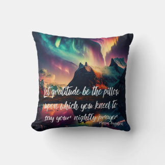 Coussin Lumières du Nord