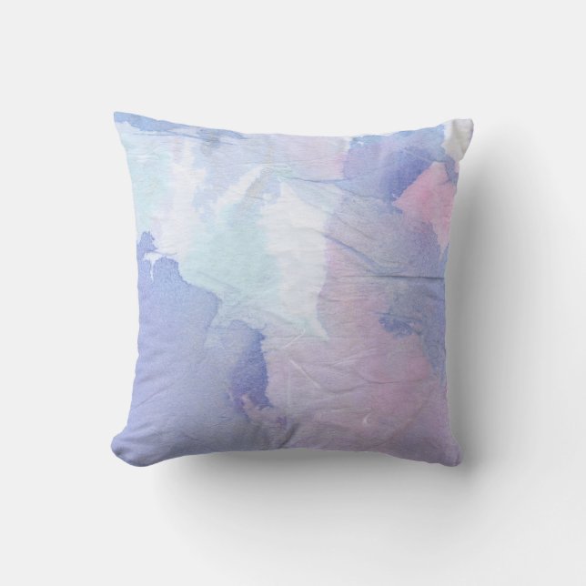 Coussin Lumières du nord II (Recto)
