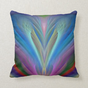 Coussin Lumières du Nord réversible