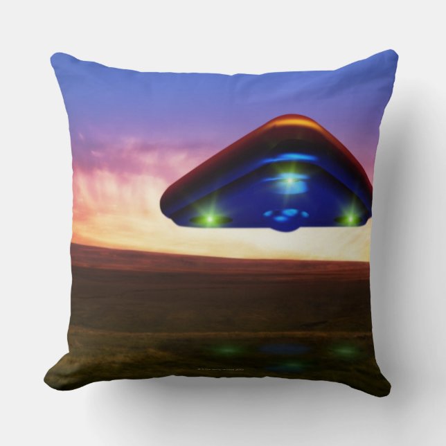 Coussin Lumières d'UFO (Recto)