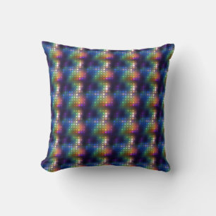 Coussin Lumières Neon Abstrait