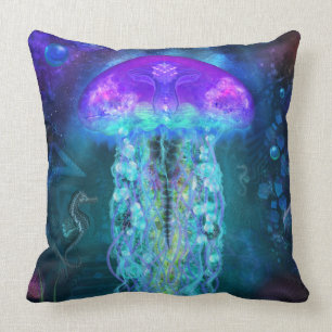 Coussin luminescent de méduses
