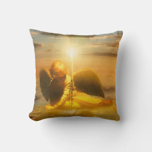 Coussin "LUMINEZ LE MONDE" Angel Boy