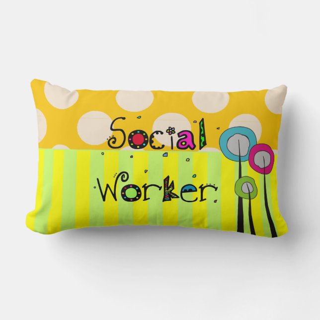 Coussin lunatique d'assistant social (Recto)