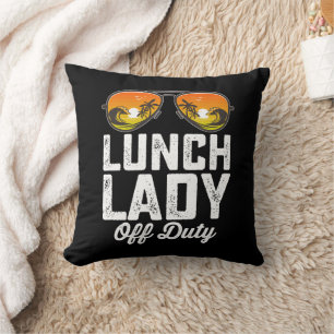 Coussin Lunch Lady Off Duty Lunettes de soleil Dernier jou