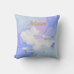 Coussin "Lune" à dégradé doux